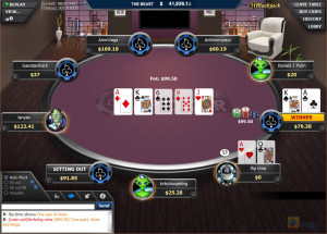 blackchip poker table